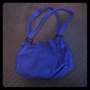 Blue purse
